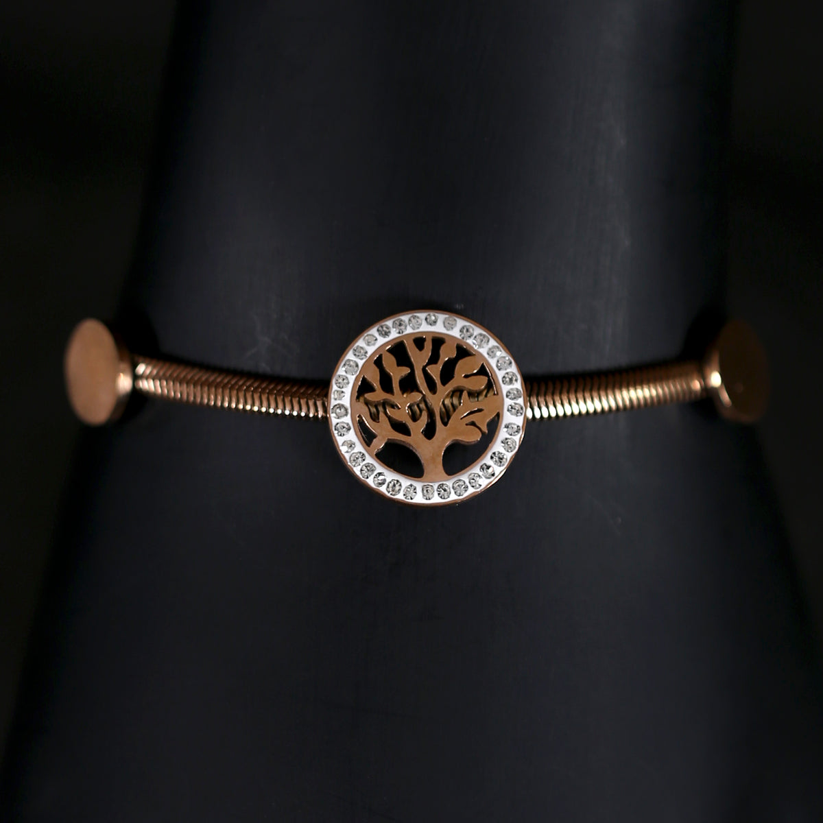 Tree of Life Rose Gold Plated Bracelet