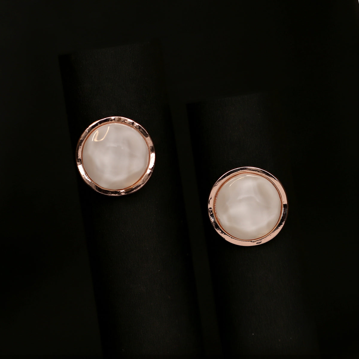 Captivate with Timeless Rose Gold Earrings